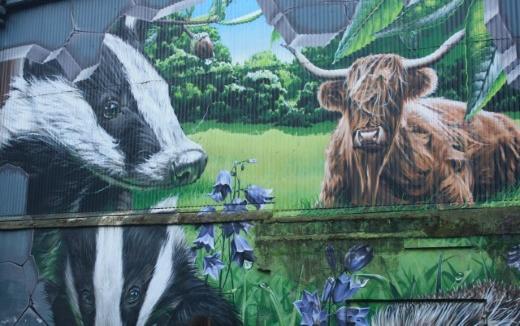 Glasgow mural